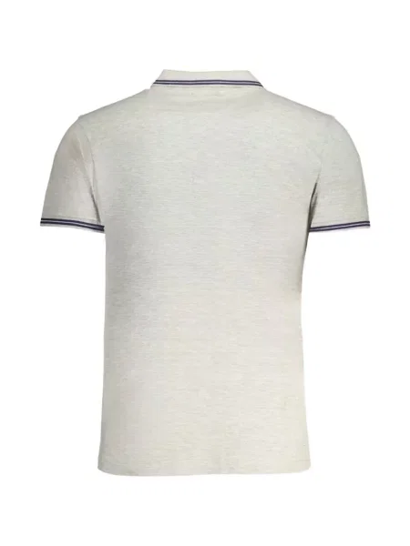 Tricou polo Cavalli Class melange gri