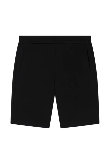 Pantaloni scurți Armani Exchange din jerseu cu autograf negru