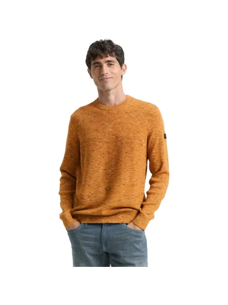 Sweter Tom Tailor pomarańczowy