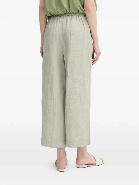 Pantaloni palazzo Benetton verde