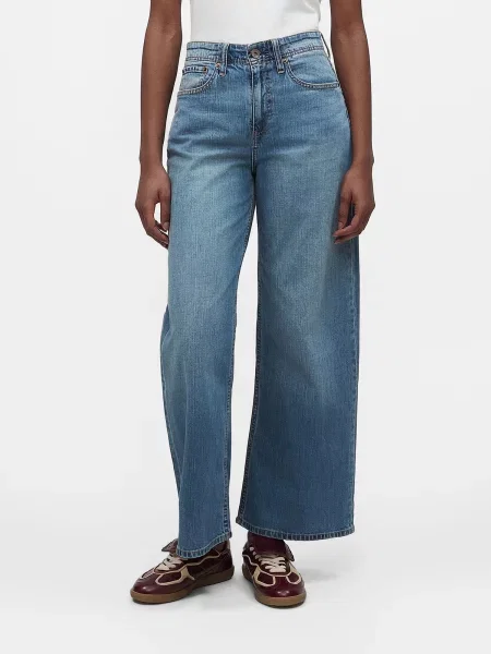 Abercrombie & Fitch Kavbojke moder denim