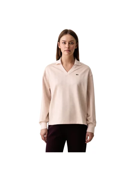 Top Lacoste różowy