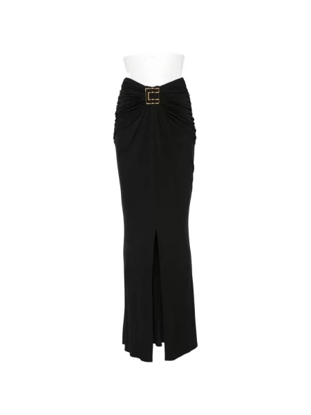 Fustă Elisabetta Franchi cu volane negru