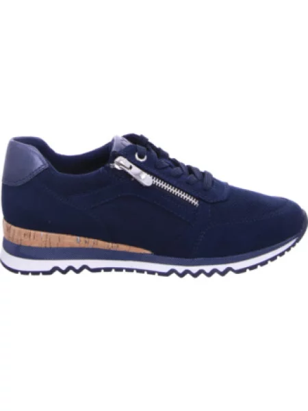 Sneakersy Marco Tozzi niebieskie
