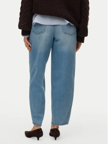 Vero Moda Farmer Billie Barrel Fit kék