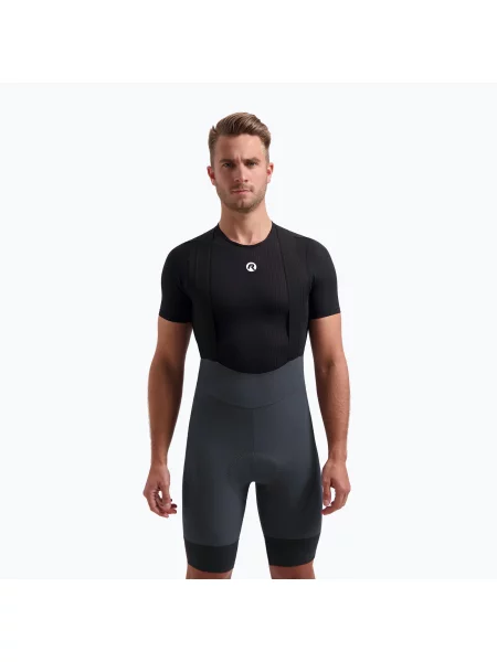 Rogelli Signature Bib Short мъжки къси панталони за колоездене сив