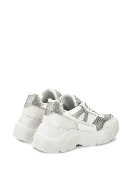 Sneakerși Versace Jeans Couture chunky alb