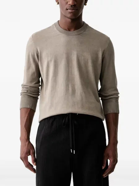 Lung pulover Rag & Bone cu decolteu rotund