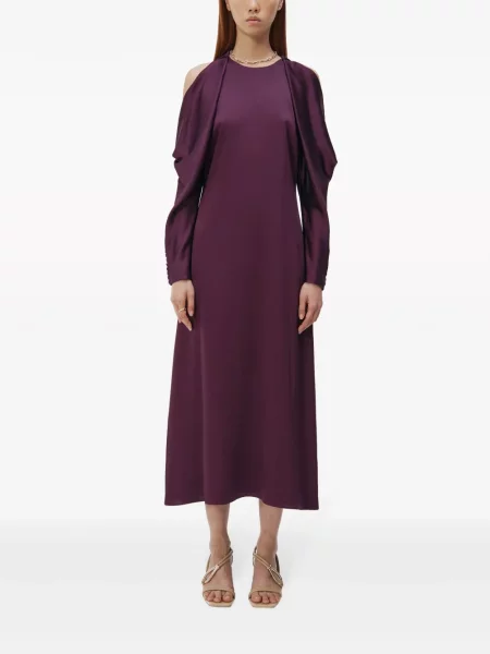 Rochie midi Simkhai până la genunchi de costum violet