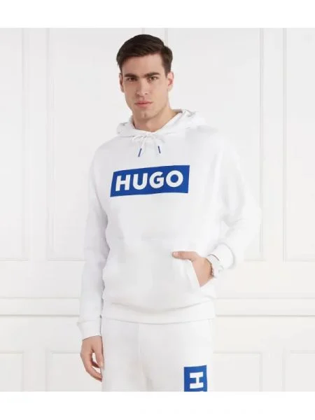 Hugo Blue Hanorac Nalves | Regular Fit alb