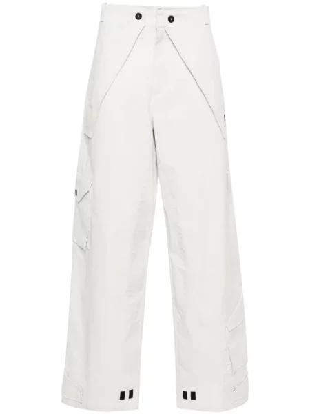 Pantaloni cargo A-cold-wall* din țesătură twill gri