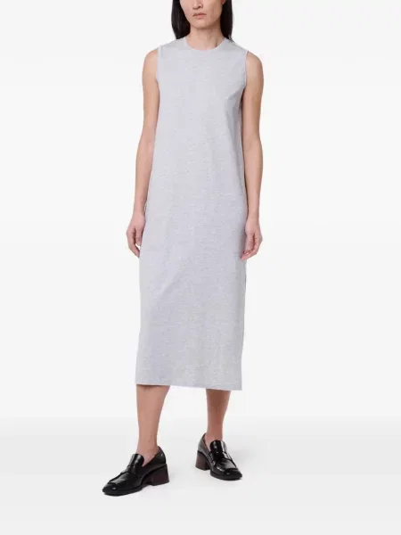 Rochie Another Tomorrow fără mâneci gri