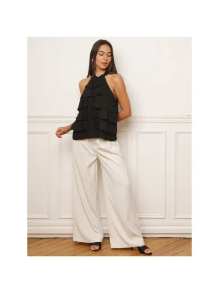 Top La Modeuse crna