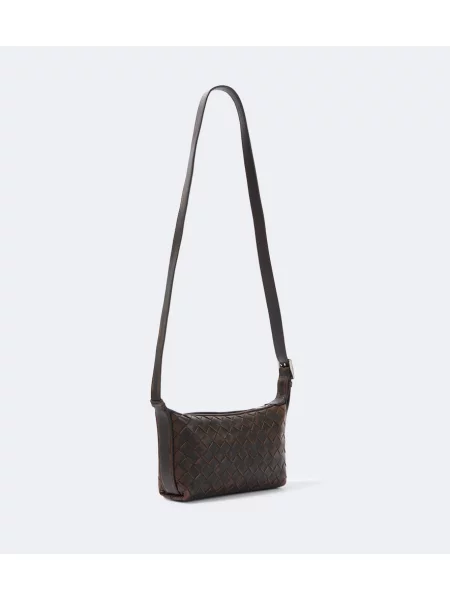 Geantă Bottega Veneta Pouch din piele negru