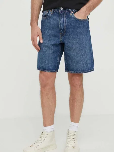 Džínové šortky Levi's modré