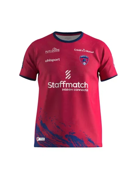 Koszulka domowa dla dzieci Clermont Foot 63 czerwona