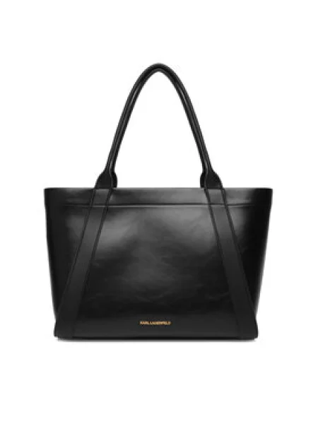 Shopper kabelka Karl Lagerfeld čierna