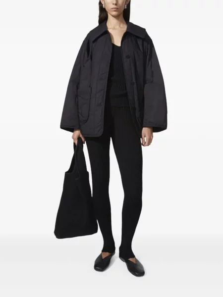 Pantaloni Rodebjer tricotate negru