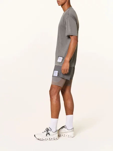 Satisfy Běžecké Šortky Techsilk™ Cordura® šedá