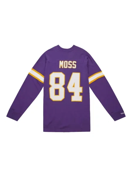 Marškinėliai Mitchell & Ness violetinė