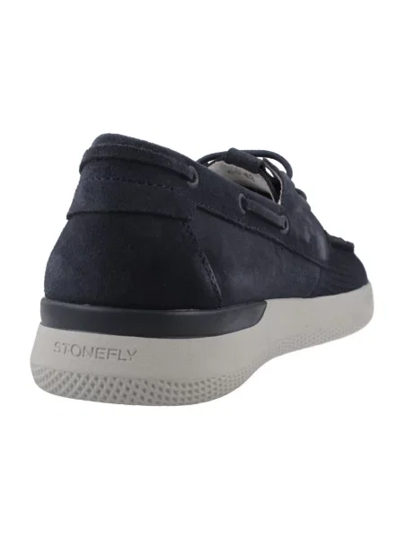 Pantofi Stonefly din velur albastru