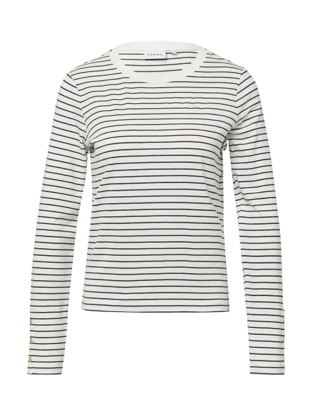 COMMA Majica črna bela