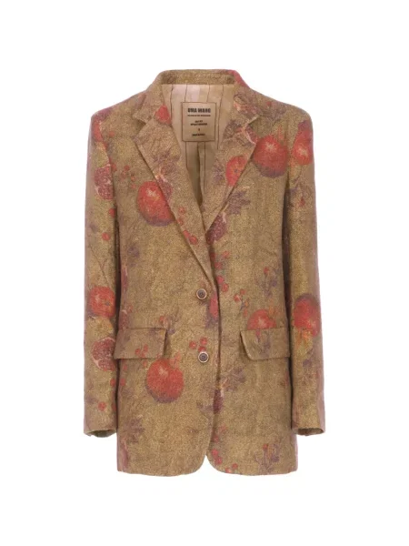 Sacou Uma Wang cu imagine maro