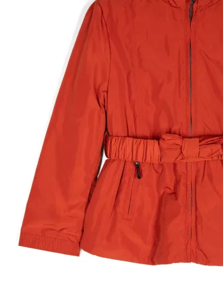 Kurtka bomber dziecięcy Burberry czerwony
