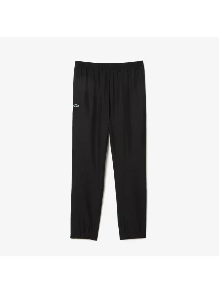 Lacoste Komplet Dresowy Z Tafty W Romby czarny