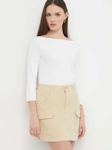 Пуловер United Colors of Benetton бяло