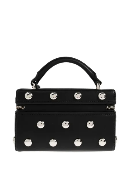 Espadrile Michael Michael Kors din piele cu tepi cu motiv cu inimi negru