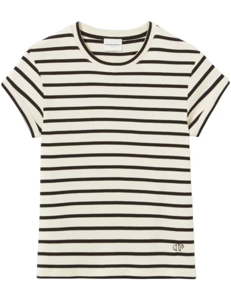 Koszulka Claudie Pierlot w paski biała