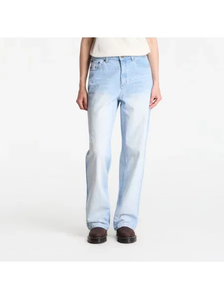 Jeansy Karl Kani Og Five Pocket Straight Leg Denim Light Blue Mc 26 niebieskie