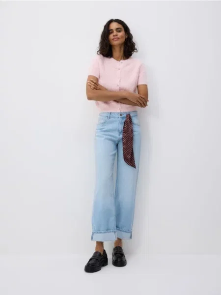 Nohavice Reserved modrá