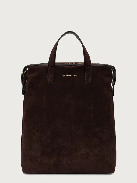 Michael Kors rucsac pentru bărbați din piele NICHOLAS maro