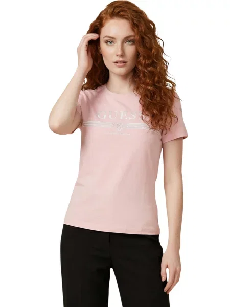 Majica Guess ružičasta