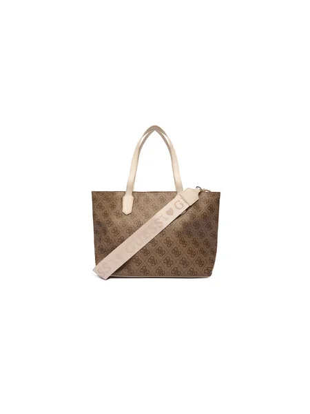 Táska Guess Barna bézs