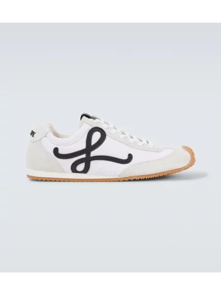 Sneakerși Loewe din piele alb