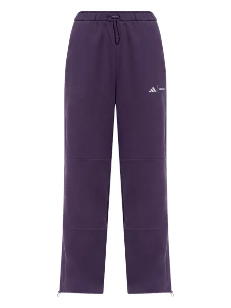 Koszula Adidas w paski skórzana do biegania czerwona