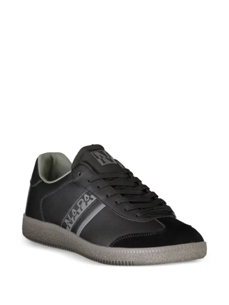 Fűzős csipkés sneaker Napapijri fekete