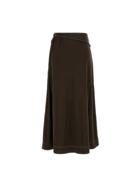 Spódnica Tory Burch brązowa