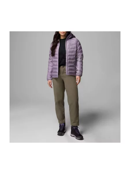 Geacă Columbia cu glugă violet