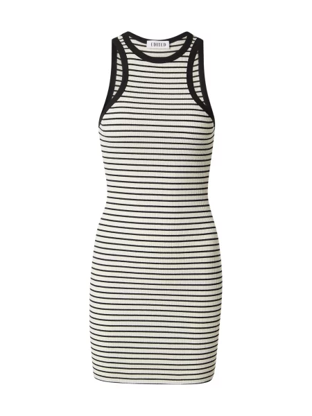 EDITED Rochie Zaba negru alb