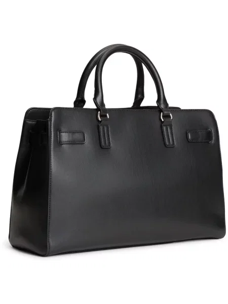 Kabelka Tommy Hilfiger Th Joy Satchel čierna