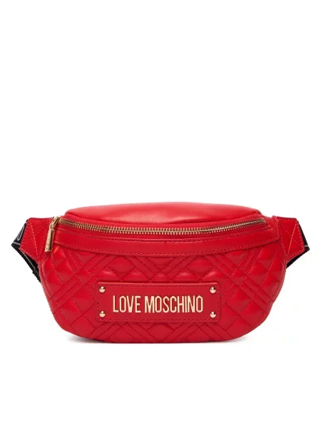 Ремень Love Moschino красный