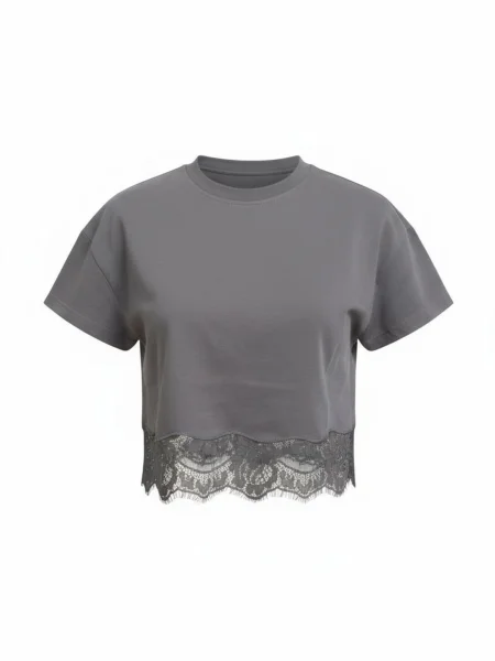 Studioselect Tricou Piper închis gri