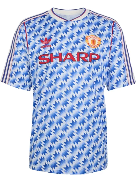 Top Adidas din jerseu albastru