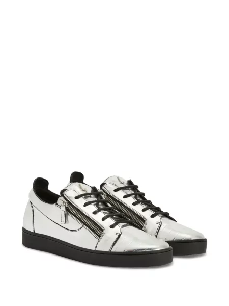 Sneakerși Giuseppe Zanotti Frankie argintiu