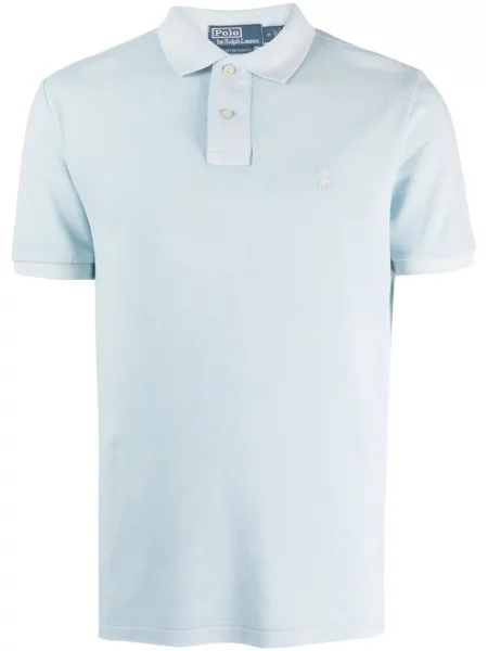 Majica Polo Ralph Lauren s vezom karirana zelena