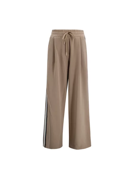 Spodnie Weekend Max Mara brązowe